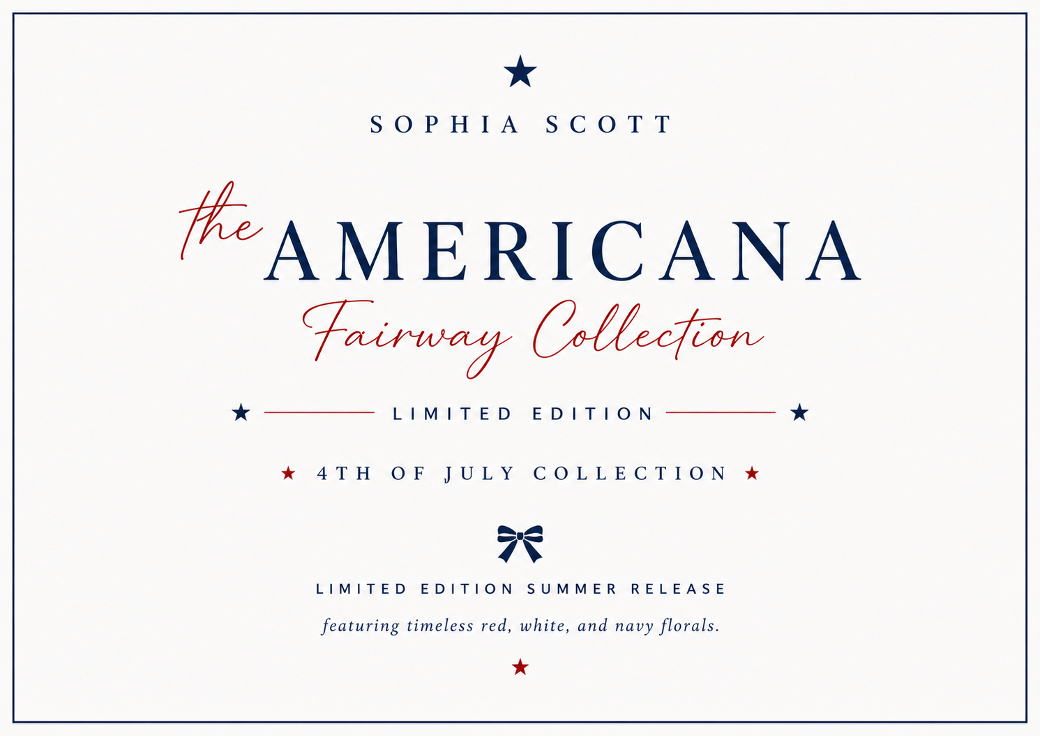 Americana Fairway Collection