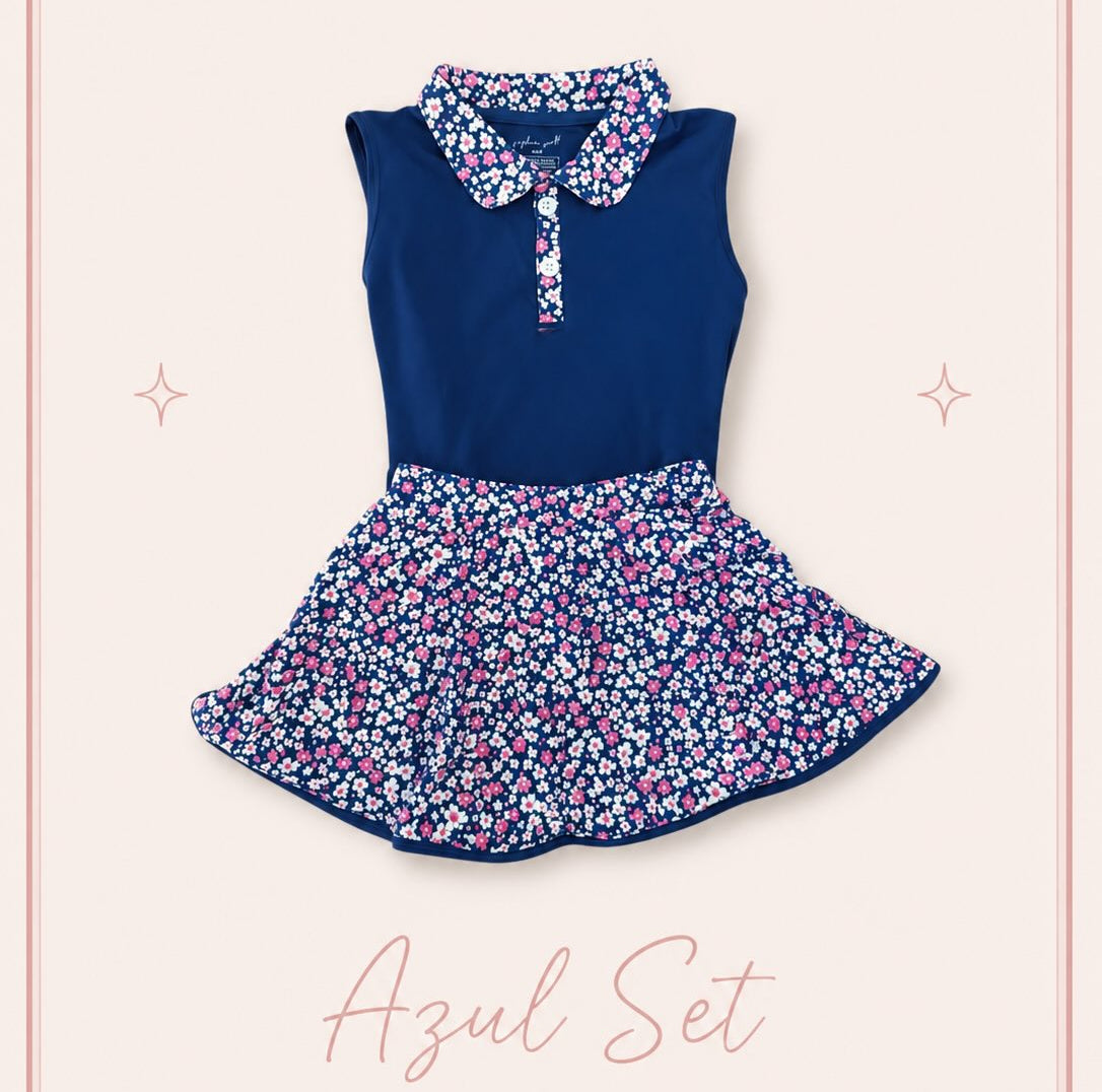 Fairway Florals - Azul