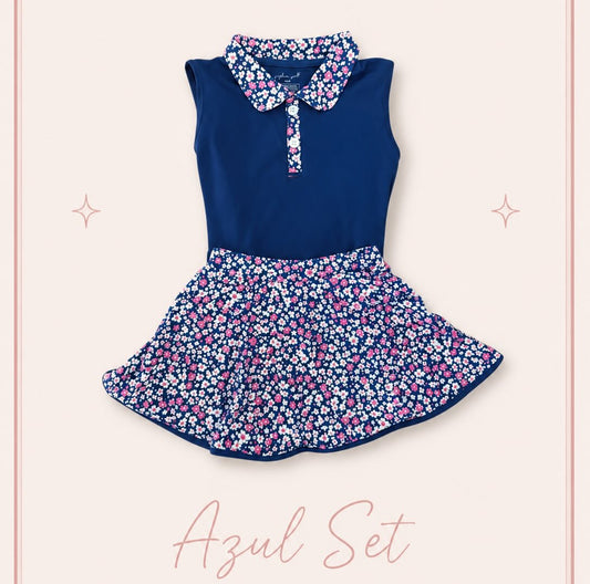 Fairway Florals - Azul